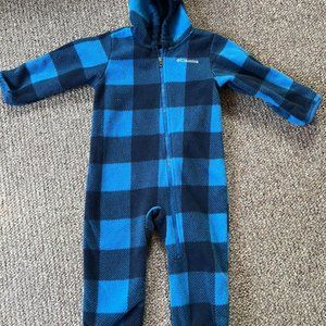 Columbia Fleece Baby Bunting/Snowsuit - Size 12-18 Month